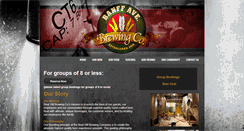 Desktop Screenshot of banffavebrewingco.ca